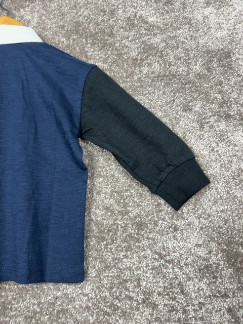 Polo manches longues Ikks bleu - 18 mois / months Réf: 0667 - Sell4Me