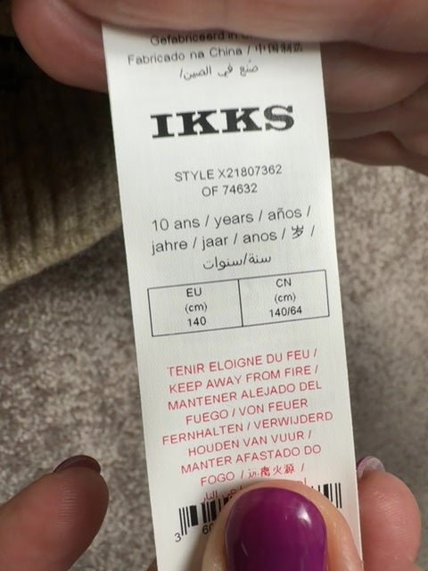 Pull Ikks beige - 10 ans Réf: 652 - Sell4Me