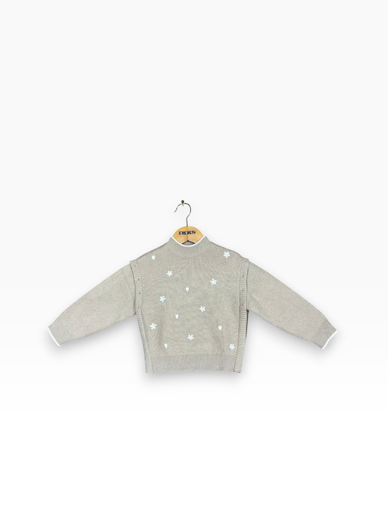 Pull IKKS beige enfant 4 ans - Sell4Me