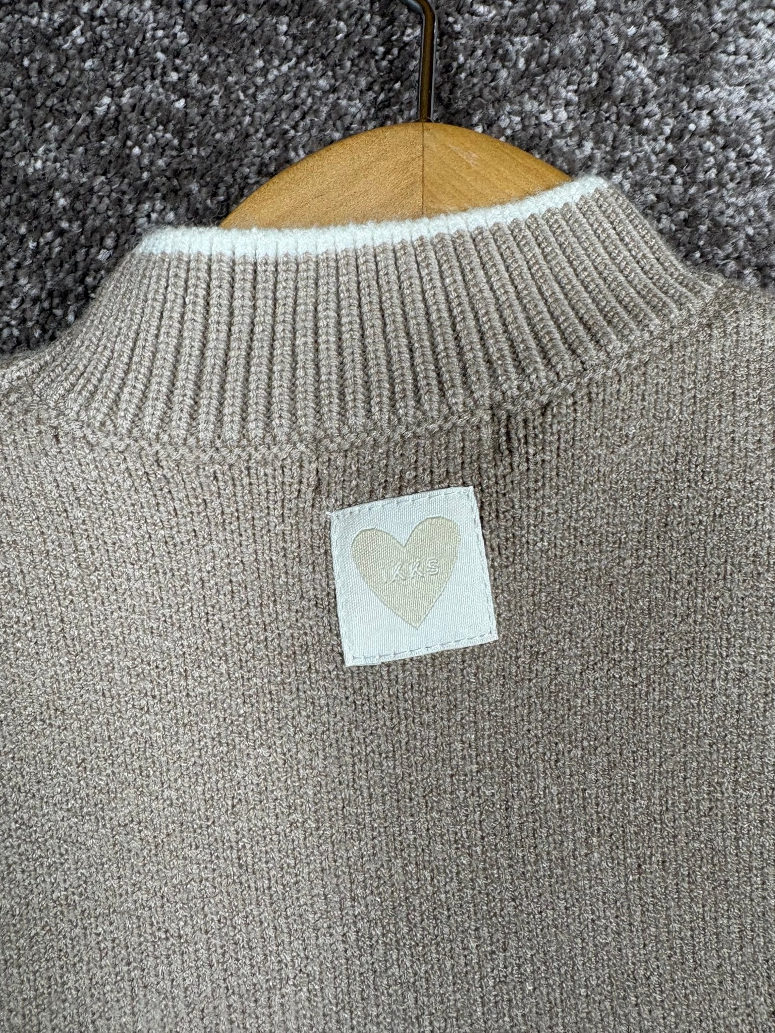 Pull IKKS beige enfant 4 ans - Sell4Me