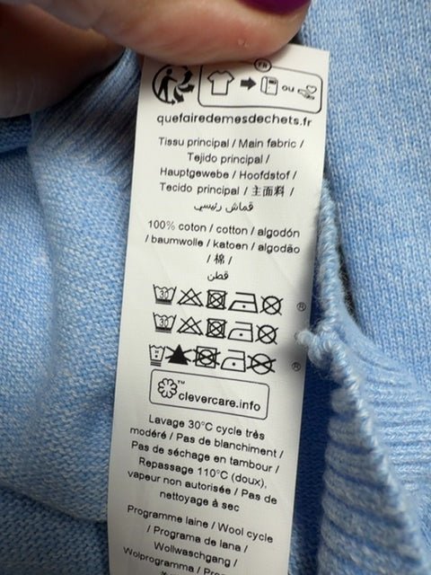 Pull Ikks Bleu Clair - 4 Ans Réf: 640 - Sell4Me