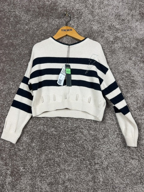 Pull Ikks Crème avec bandes bleues - 5 Ans Réf: 657 - Sell4Me Image principale du produit