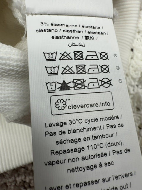 Pull Ikks écru et brodé Summer's here - Taille 4 ans Réf: 641 - Sell4Me