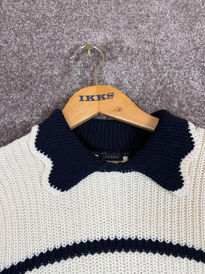 Pull Ikks Écru & Marine - 10 ans - Sell4Me