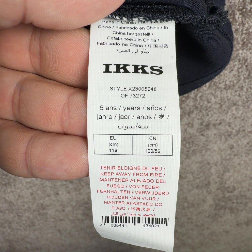 Robe 2 en 1 Ikks bleu marine - 6 ans Réf: 700 - Sell4Me