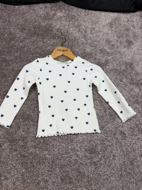 Robe 2en1 Ikks rose et blanc - 3 ans Réf: 631 - Sell4Me