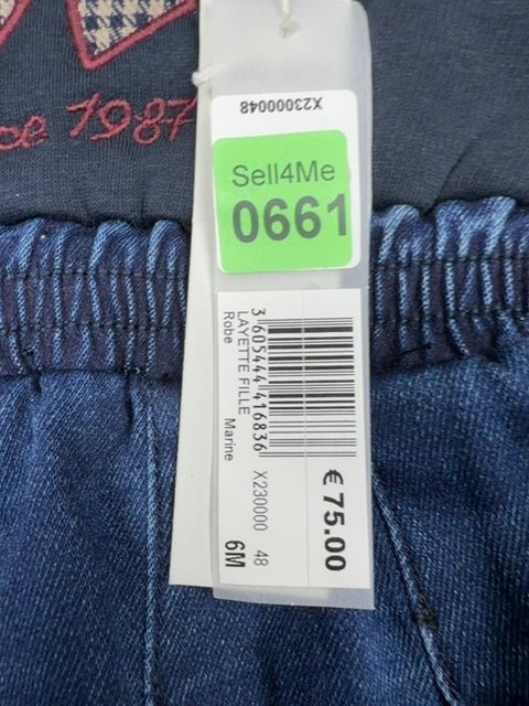 Robe Ikks bleu marine - 6 mois Réf: 0661 - Sell4Me