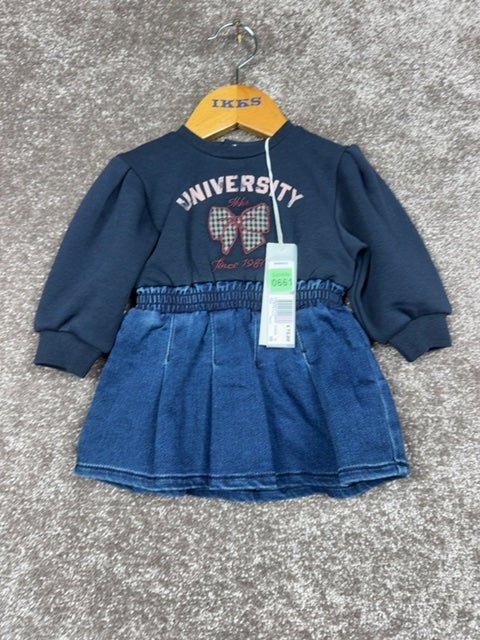 Robe Ikks bleu marine - 6 mois Réf: 0661 - Sell4Me
