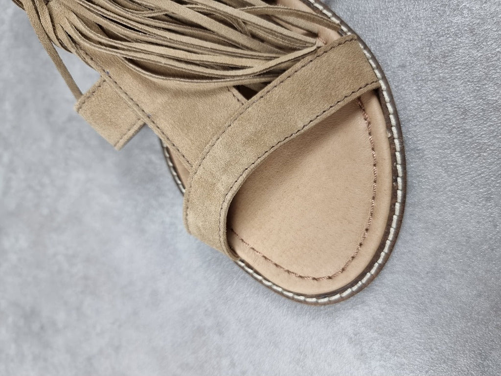 Sandales femme chic! beige - Pointure 37 - Sell4Me