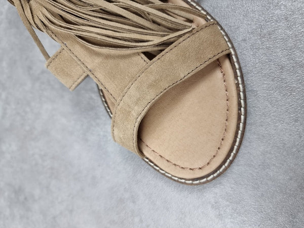 Sandales femme chic! beige - Pointure 37 - Sell4Me