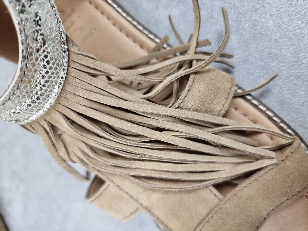 Sandales femme chic! beige - Pointure 37 - Sell4Me