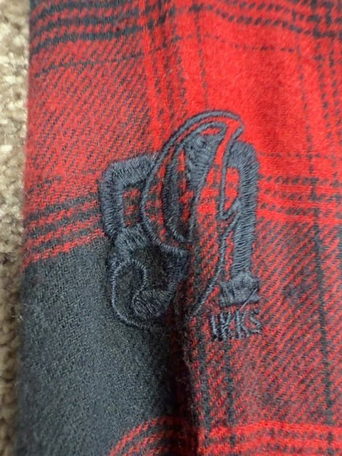 Surchemise carreaux Ikks rouge et noir - 8 ans / 128 cm Réf: 645 - Sell4Me