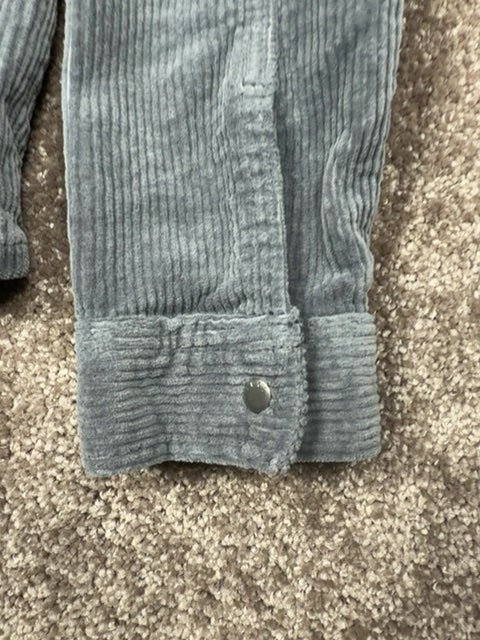 Surchemise enfant Ikks bleu grisé velours 8 ans Réf: 0647 - Sell4Me