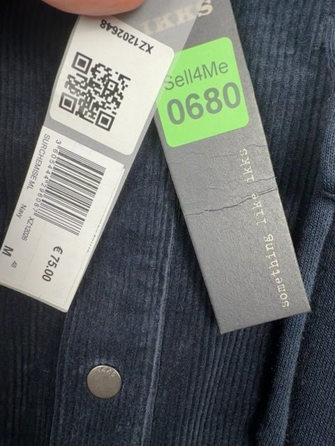 Surchemise Ikks bleu marine - M Réf: 0680 - Sell4Me