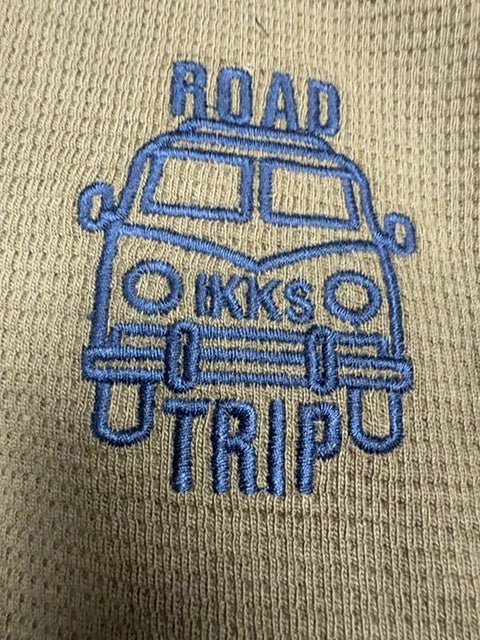 T-shirt manches longues Ikks Escape Road Trip khaki - 10 ans Réf: 653 - Sell4Me