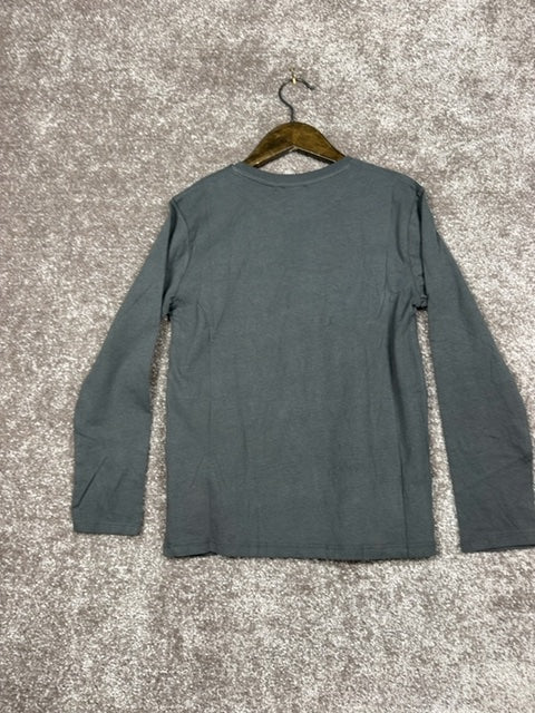 T-shirt manches longues Ikks gris - 10 ans / 140 cm Réf: 0648 - Sell4Me
