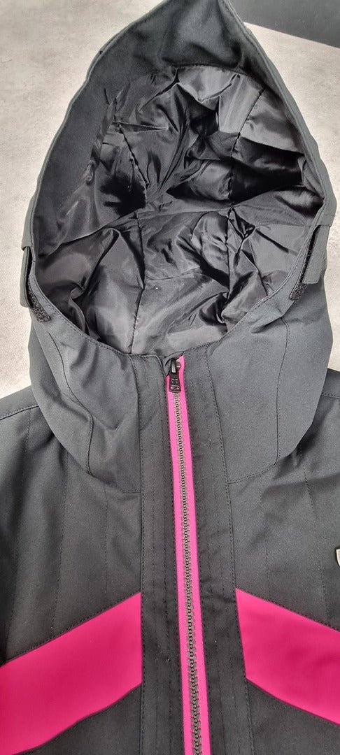 Veste de ski fille Rehall Soof-r noir et rose fuchsia - Taille 152 - Sell4Me
