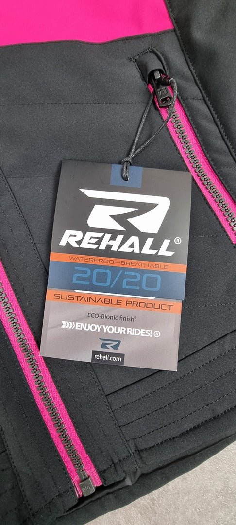 Veste de ski fille Rehall Soof-r noir et rose fuchsia - Taille 152 - Sell4Me