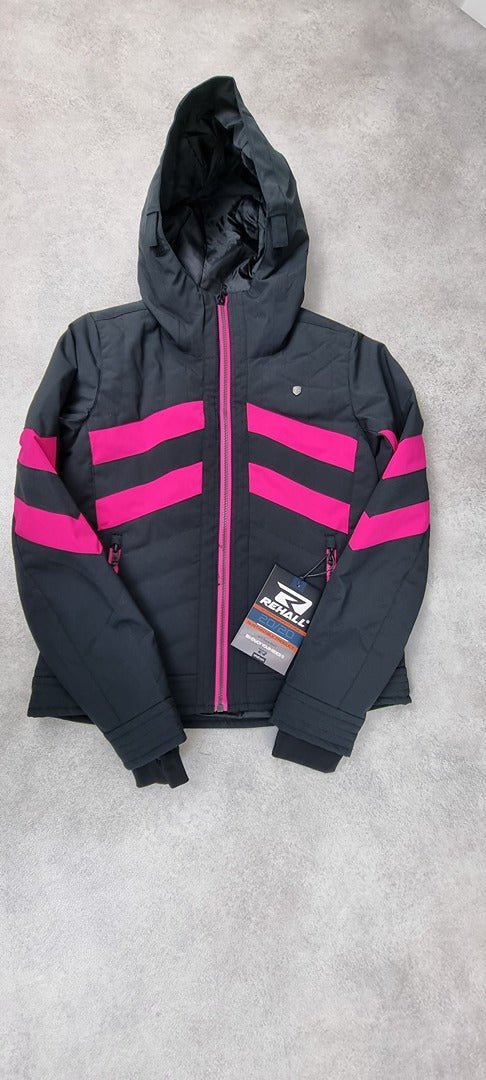 Veste de ski fille Rehall Soof-r noir et rose fuchsia - Taille 152 - Sell4Me