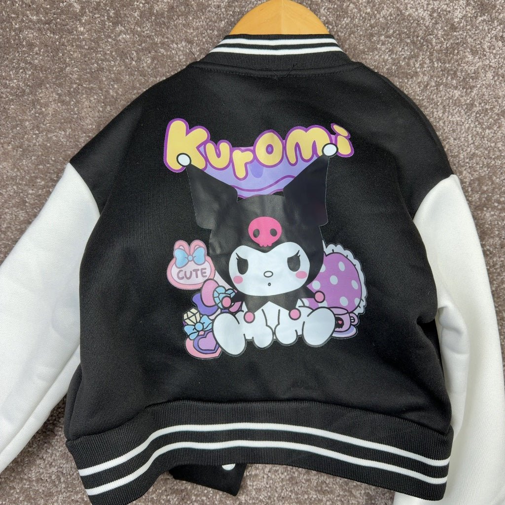 Veste fille Kuromi noir - 4-5 ans Réf: 0697 - Sell4Me