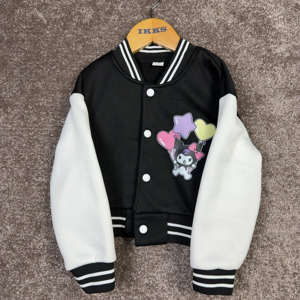 Veste fille Kuromi noir - 4-5 ans Réf: 0697 - Sell4Me Image principale du produit