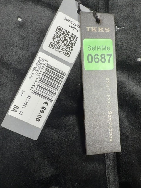 Veste Ikks noir - 8 ans / 128 cm Réf: X21703202 - Sell4Me