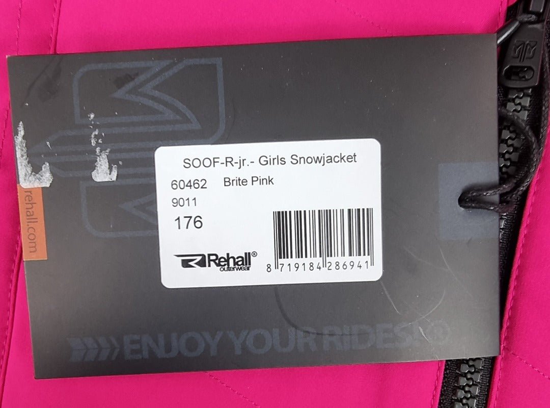 Veste ski Rehall Soof-r-jr Fuchsia - Taille 176 - Sell4Me